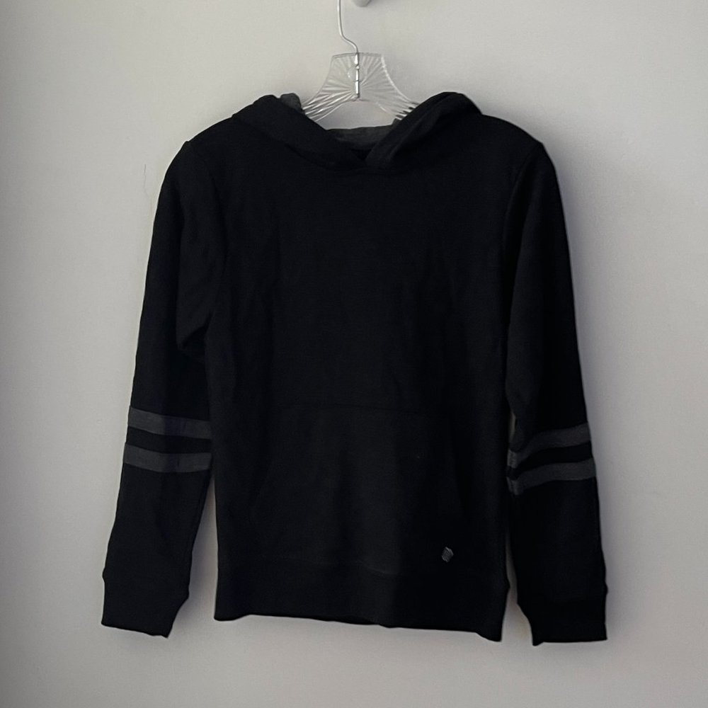 Zelos True Black Hoodie